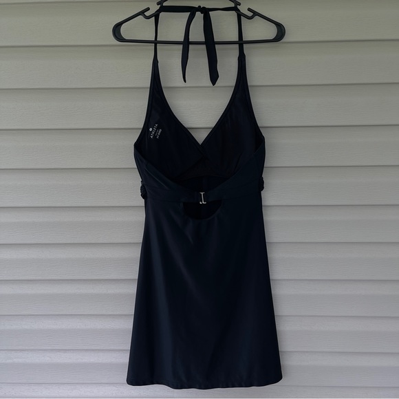 Athleta Tara Black Halter Swim Dress Size 34 D/DD - Picture 4 of 15